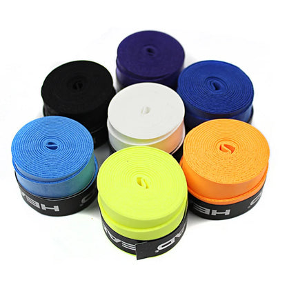 Original Anti-Slip Head Overgrip - Tennis Racket Grips Padel Accessory for Shock Training, Badminton, Squash - Sweatband