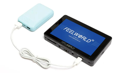 FEELWORLD F6 PLUS V2 6" DSLR Camera Field Monitor – 3D LUT, Touchscreen IPS, 1920x1080 FHD, 4K Support, Focus Assist