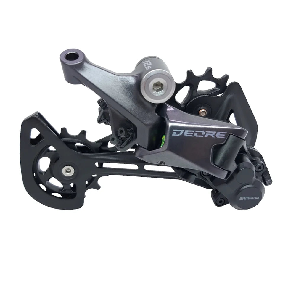 New Original SHIMANO DEORE RD-M6100-SGS Rear Derailleur 1x12-Speed SHADOW RD + RAPIDFIRE PLUS Right Shift Lever 12V 12S