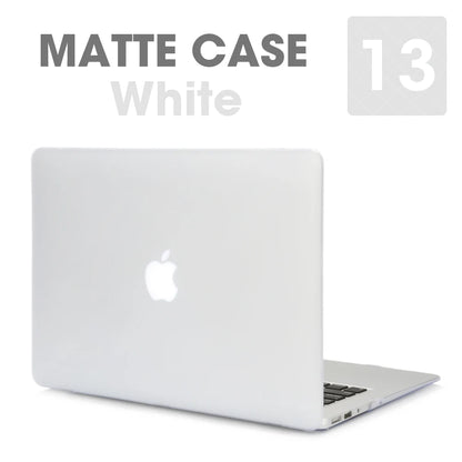 Matte Laptop Case Cover for MacBook Air & Pro - Slim Protective Hard Shell Case for 11 13 15 16 Inch Retina Touch Bar Models