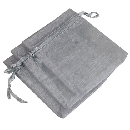 Organza Gift Bags - 50/100pcs Drawstring Jewelry Pouches 24 Colors for Wedding Christmas Candy Gift Packaging