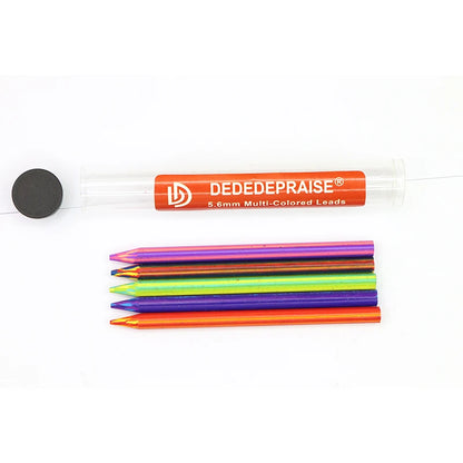 5.6mm Mechanical Pencils & Charcoal Graphite Leads – HB to 14B Soft, Medium, Hard Sketch Drawing Lead Core