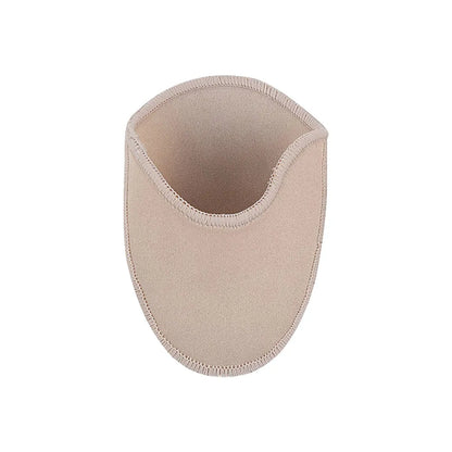 Silicone Gel Toe Covers for Ballet – Forefoot Pads & Toe Protectors (Elastic Knitted Dance Shoe Inserts)