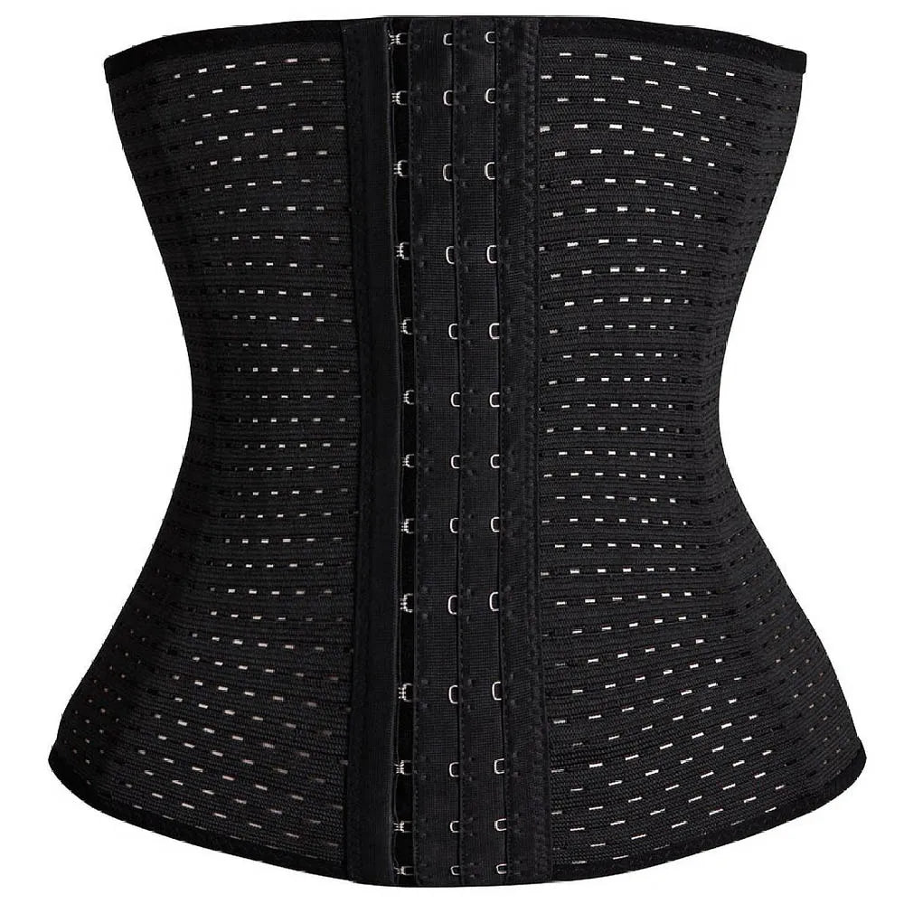 Plus Size XS-5XL Steel Boned Waist Trainer Corset for Women – Postpartum Shapewear Bustier Cinta Modeladora
