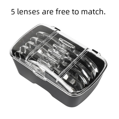 LED Headband Magnifier — Professional Loupe Glasses for Jewelry, Watch & Electronic Repair with 1X–3.5X Lenses