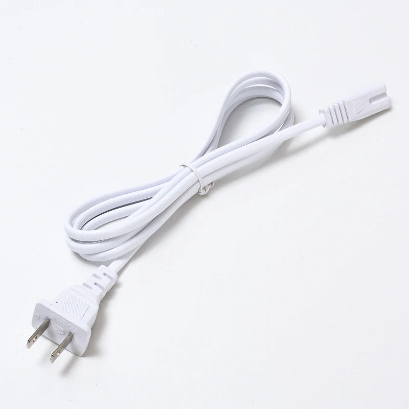 2-Pin US/EU to C7 C8 Power Extension Cable – Figure 8 LED Light & Laptop Cord for PS4, 0.6M/1.5M