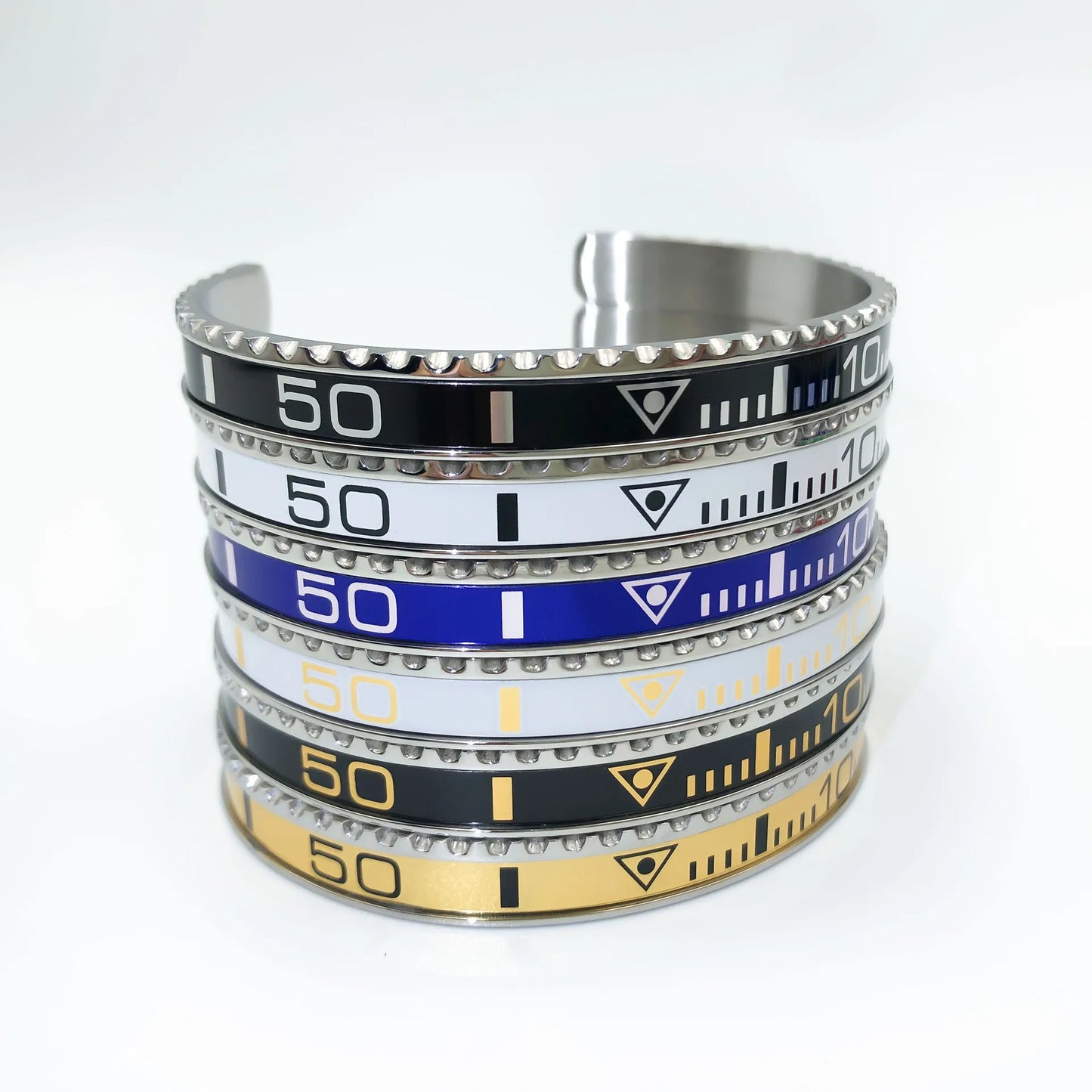New Stainless Steel Digital Display Bracelet — Fashion Jewelry for Men & Women