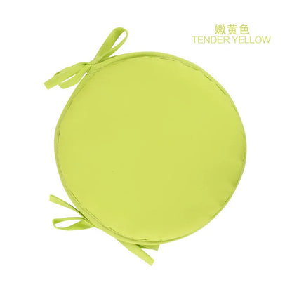 Round Chair Cushion – Candy Color Seat Pad with Drawstring, Home Decor & Office Chair Cushion, 30cm & 38cm