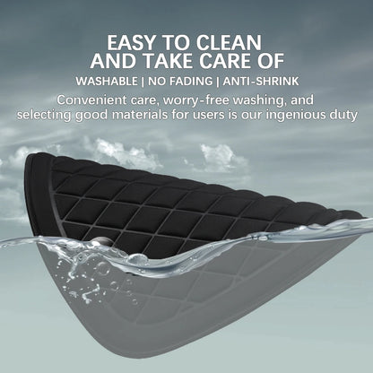 Washable Universal Car Seat Cushion – Breathable, Non-Slip Memory Foam for Vehicle & Office Chair Comfort