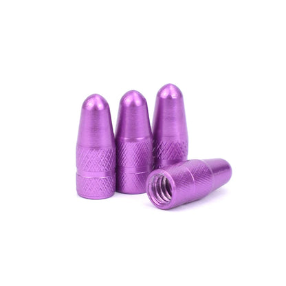 4/8PCS Aluminum Alloy Bicycle Tire Valve Caps – Dustproof Presta Valve Protectors for MTB & Road Bikes