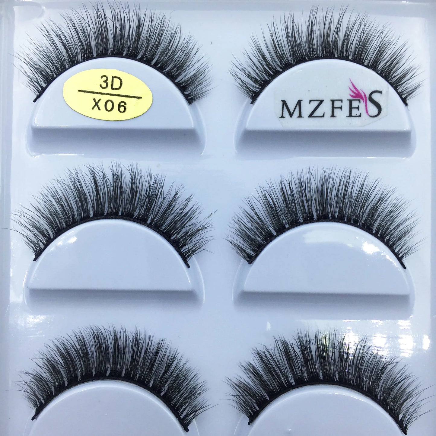 38 Styles 5 Pairs 3D Mink False Eyelashes – Natural Fake Lashes Makeup Beauty Tools