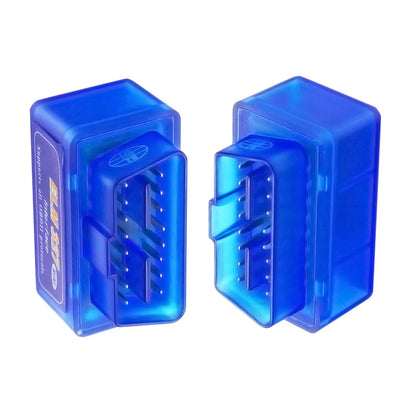 Effortless Car Diagnostics: Super Mini ELM327 V2.1 Bluetooth OBD2 Scanner - Compatible with Android & iOS, OBD II Code Reader for Easy Car Maintenance