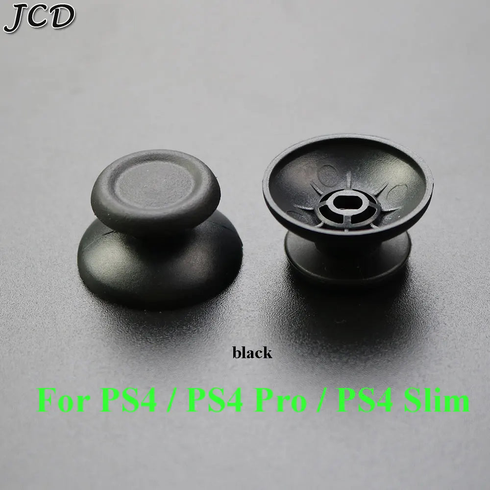 JCD 10PCS Replacement 3D Analog Thumbstick Caps – Mushroom Grip Covers for PS2, PS3, PS4 Pro, PS5, Xbox One & 360