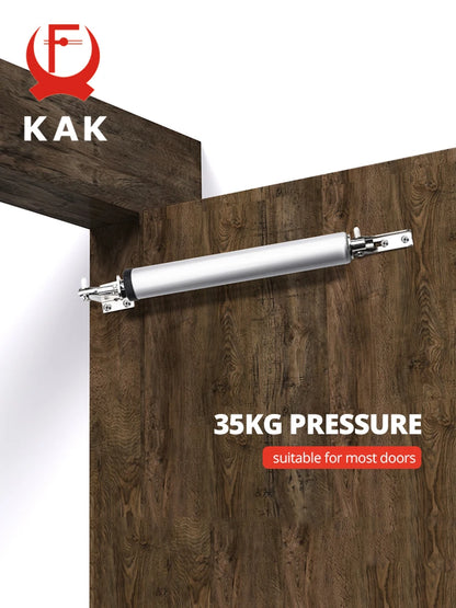 KAK Soft Closing Automatic Door Closer – 35KG Pneumatic Adjustable Speed Door Stop & Protective Holder Hardware