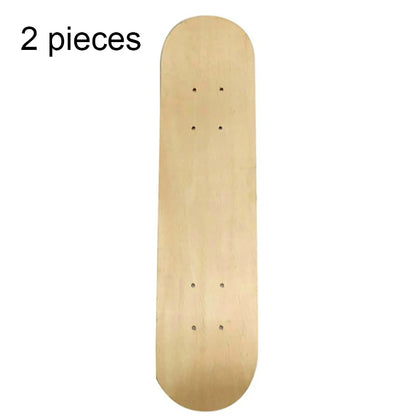 43cm Maple Skateboard Deck – Blank DIY Hand-Painted Decorative Board for Adults & Kids, Double Rocker