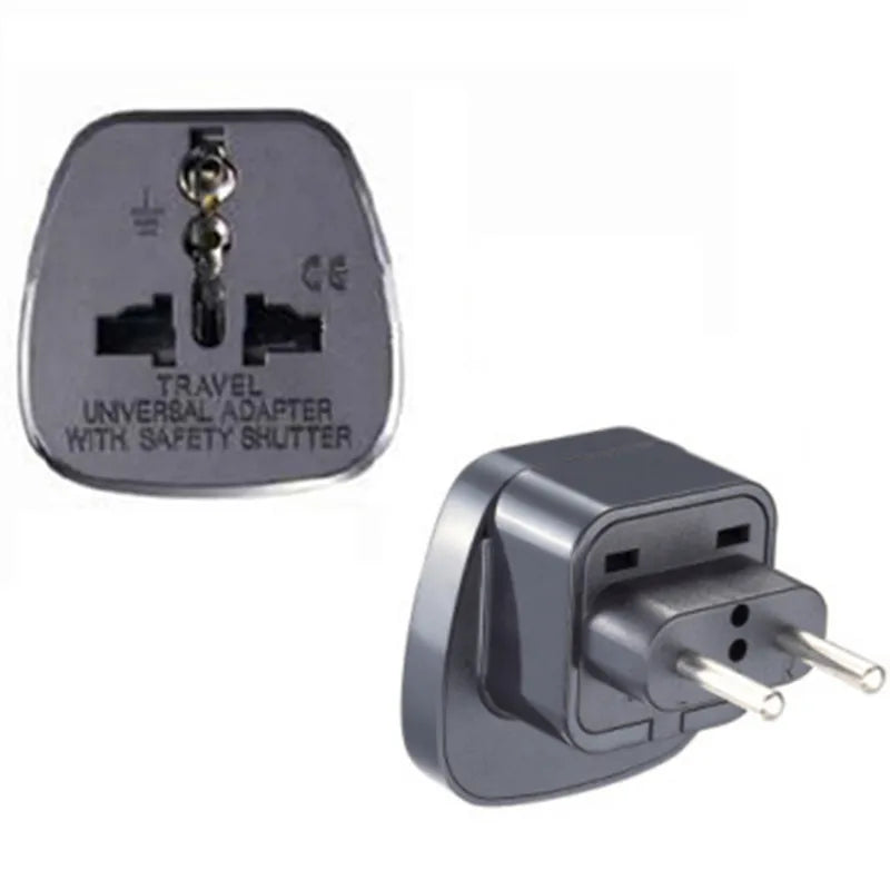 Universal Travel Plug Adapter - US, UK, EU, AU & International Power Converter