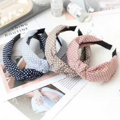 Flower Print Scrunchies — Large Elastic Hair Ties & Bow Ponytail Holders for Women and Girls