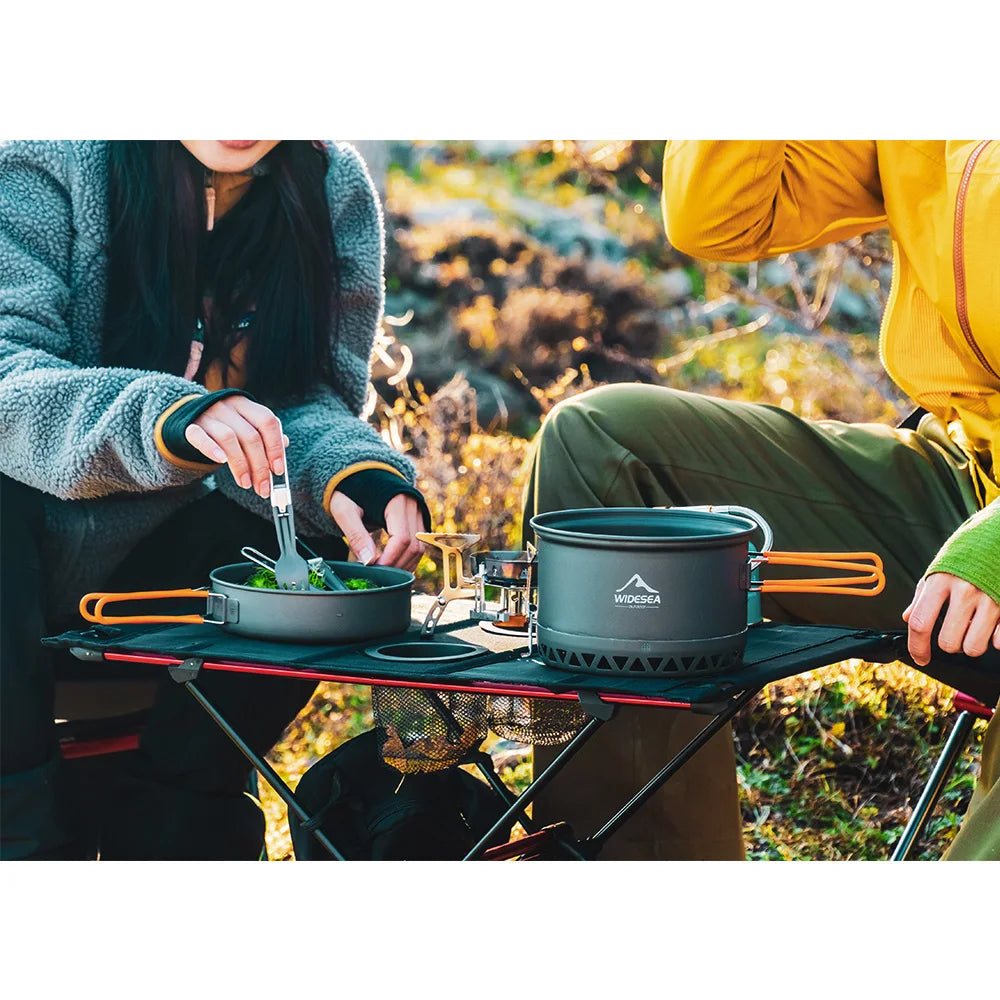 Widesea Camping Folding Table – Portable Picnic & Travel Table for Outdoor Dining, Fishing & Tourism