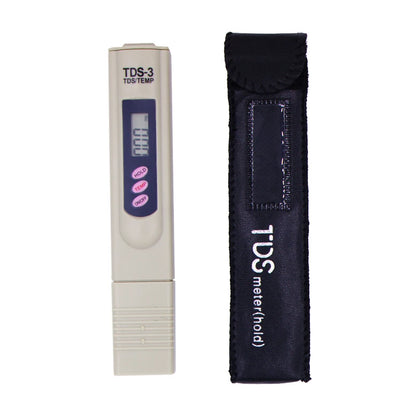 TDS & PH Meter - 0-9990ppm Digital Water Tester, 0.01 PH High Precision Pen for Aquariums & Filters, LCD PPM Monitor