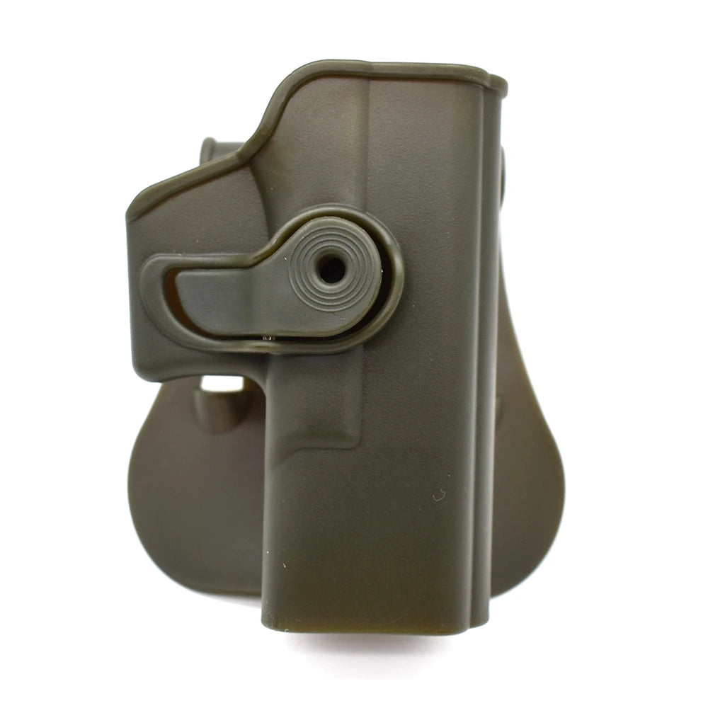 Left Hand Gun Holster – IMI Glock Pistol Case for Gen 1-4 Glock 17, Waist Holster with 9mm Mag Pouch, Hunting Accessories