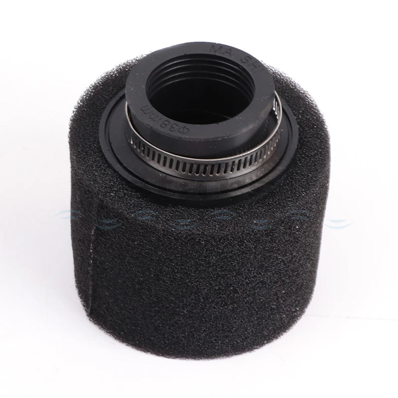 35–60mm Foam Air Filter – Red Elbow Neck Sponge Cleaner for Scooter, Dirt Bike, Motorcycle | Kayo BSE Compatible