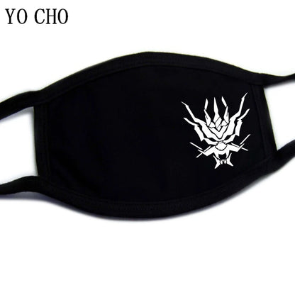 YO CHO Unisex Cotton Dust Mouth Mask – Anime Cartoon Respirator, Warm Mouth Muffle, Perfect Birthday Party Gift
