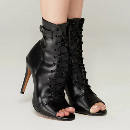 Women’s Latin Dance Stiletto Heels - Sexy High Heel Ballroom Party Dance Shoes