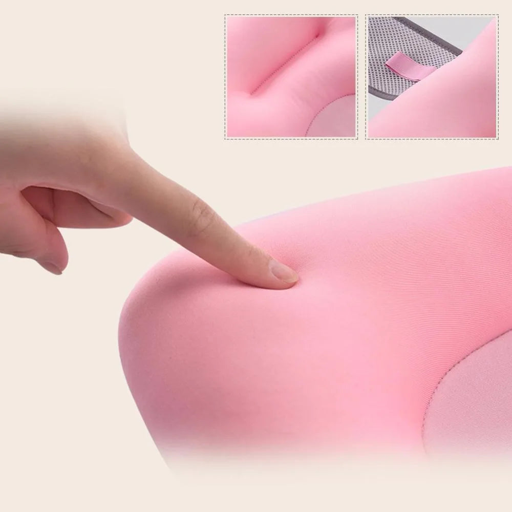 Non-Slip Baby Bath Cushion – Newborn Safety Support Pad & Soft Bathtub Mat