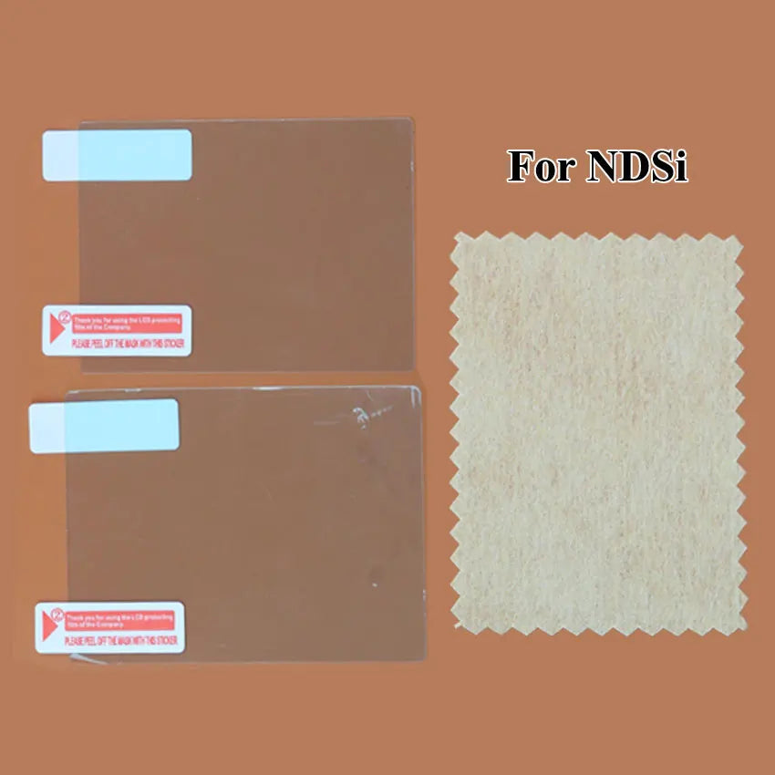 JCD Clear LCD Screen Protector Film for NDS, DSi, 2DS, 3DS XL/LL & New 3DSXL/LL