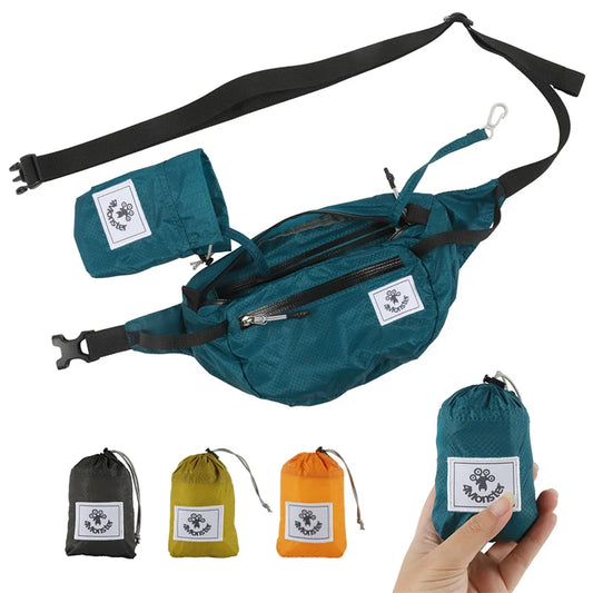 Hiking Waist Pack – Lightweight 2L Water-Resistant Fanny Pack with Adjustable Strap for Outdoor Adventures