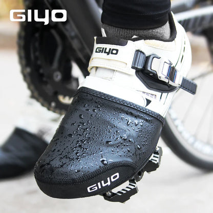 GIYO Winter Bicycle Toe Covers – Rainproof & Windproof Bike Shoe Covers for MTB & Road Cycling, Men & Women Booties