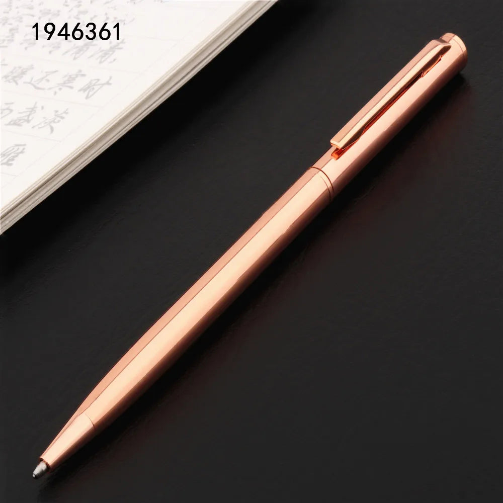 Luxury Gold Ballpoint Pen – Premium Fine Point Writing Pen for Business, Office & School Use