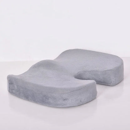 Ergonomic Bamboo Memory Foam Seat & Back Cushion – Slow Rebound Waist Support for Home & Office Chairs