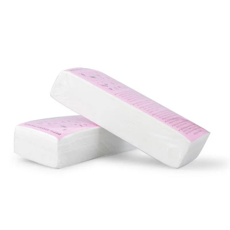 Nonwoven Hair Removal Wax Paper - 100/500/1000pcs Epilator Wax Strips for Body, Leg & Arm - High Quality