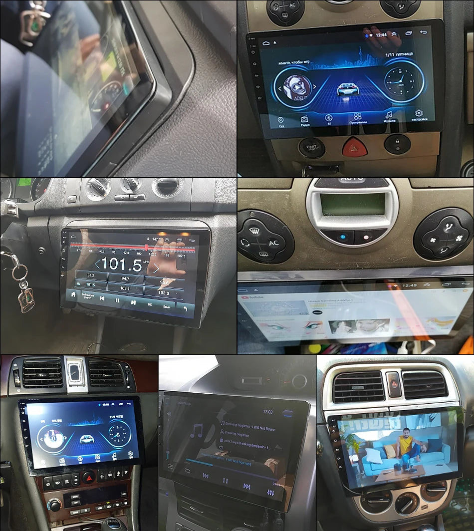 Srnubi 2DIN Car Radio Android 12 – Universal 7"/9" CarPlay Multimedia Player for Nissan, Honda, Toyota, Lada, Volkswagen, Hyundai