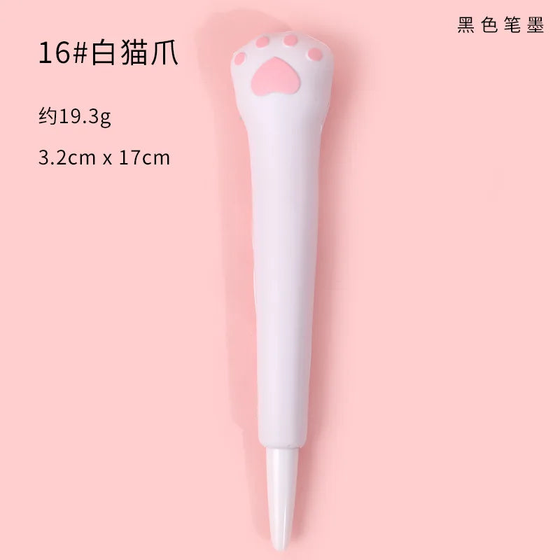Cute Kawaii Slow-Rebound Gel Pen – Soft Sponge Stress Relief Pen for School, Office, and Creative Stationery
