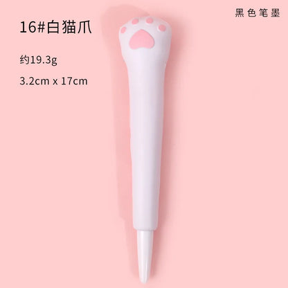 Cute Kawaii Slow-Rebound Gel Pen – Soft Sponge Stress Relief Pen for School, Office, and Creative Stationery