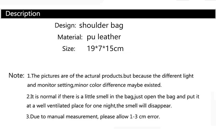Women's Crossbody Bag – Solid Color Fashionable Retro Flipped Design, Casual and Simple Style