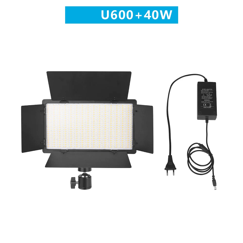 Nagnahz U800 LED Photo Studio Light - Portable Lighting for TikTok, YouTube, Gaming, and Live Video Recording
