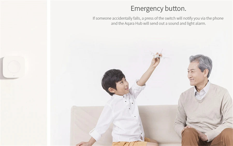 Aqara Zigbee Smart Wireless Mini Switch – One-Key Control Button for HomeKit & Xiaomi Mi Home Security