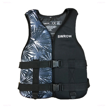 Neoprene Life Jacket for Adults & Children – Buoyancy Vest for Swimming, Boating, Skiing, and Water Sports