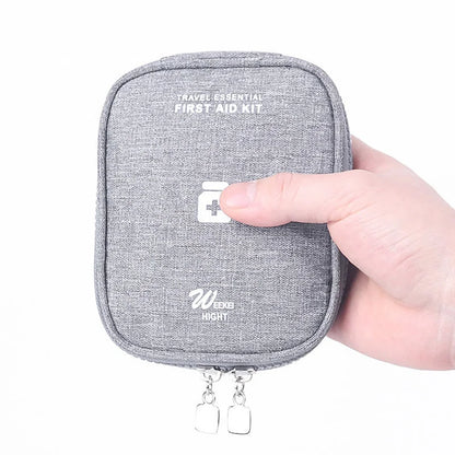 Mini Portable Medicine Storage Bag — Travel First Aid Organizer for Camping, Emergency, and Survival, Pill Case