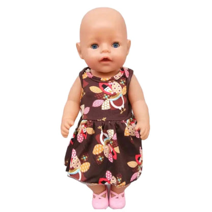 18-Inch American Girl Doll Clothes – Coat, Tights & Pants Outfit for Newborn & Baby Dolls