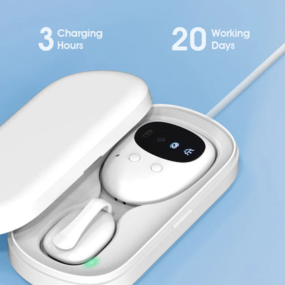 Wireless Bedwetting Alarm with Receiver - Pee Alarm for Kids, Potty Training & Elder Care (10-20M Range, Vibration Reminder)