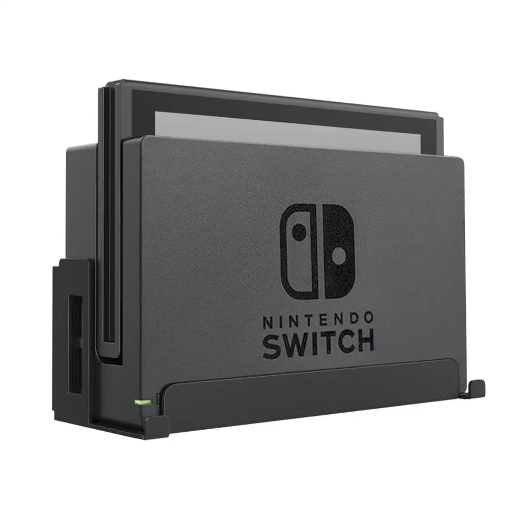 Monzlteck Wall Mount for Nintendo Switch – Original & OLED Dock Holder, Metal Gaming Accessory for TV Setup