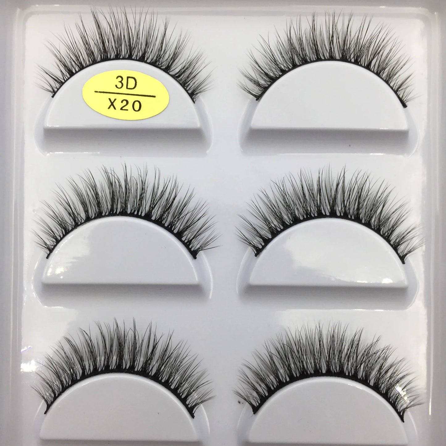 38 Styles 5 Pairs 3D Mink False Eyelashes – Natural Fake Lashes Makeup Beauty Tools