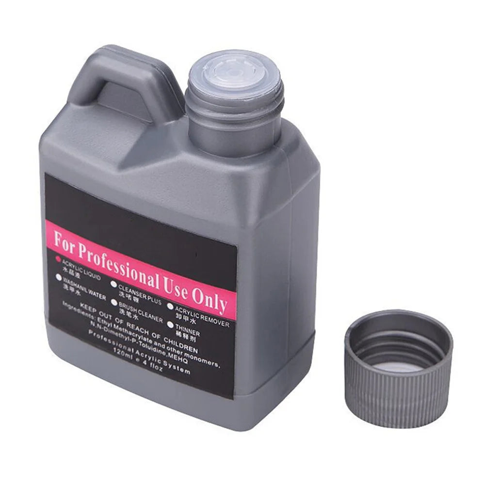 120ml EMA Acrylic Liquid Monomer for Nails Crystal Nail Art Extension Dipping Carving Professional Nail Supplies