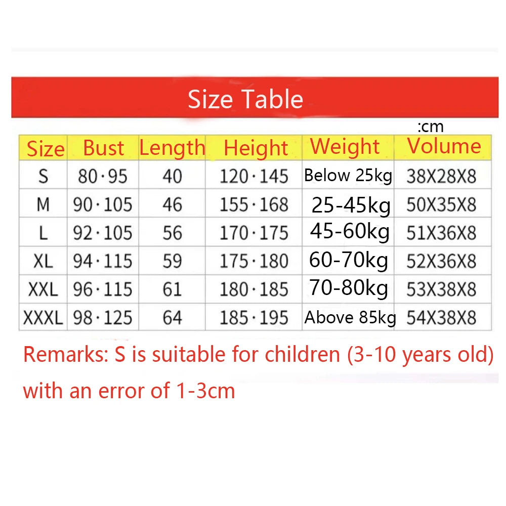 S-XXXL Swimming & Boating Life Jacket - Polyester Skiing Vest, Survival Suit for Adults & Children with Whistle, Outdoor Safety Gear