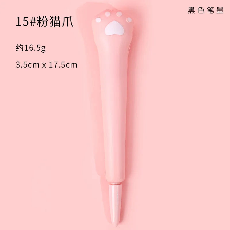 Cute Kawaii Slow-Rebound Gel Pen – Soft Sponge Stress Relief Pen for School, Office, and Creative Stationery