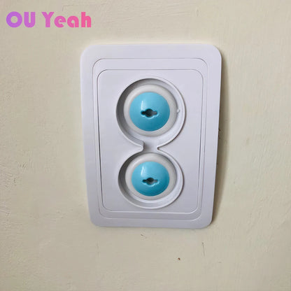 Child Safety Electric Socket Cover — Russian/EU Two-Phase Plug Protector for Baby and Kids Safety